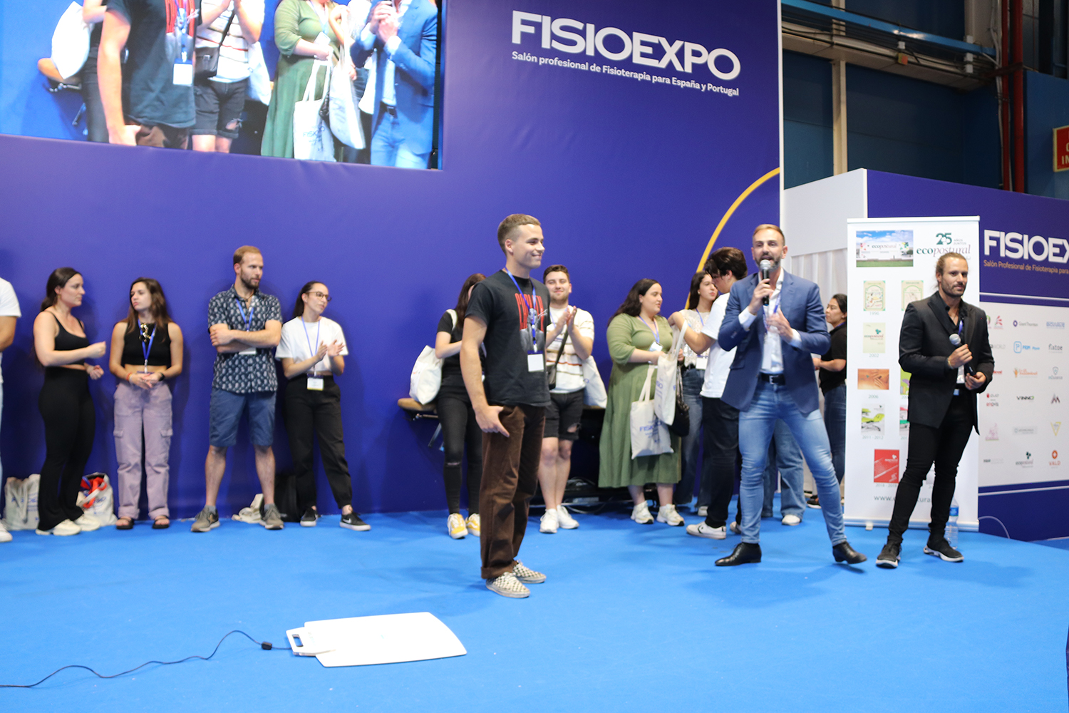 Fisaude brilla en Fisioexpo: Concurso central Phisiosensing