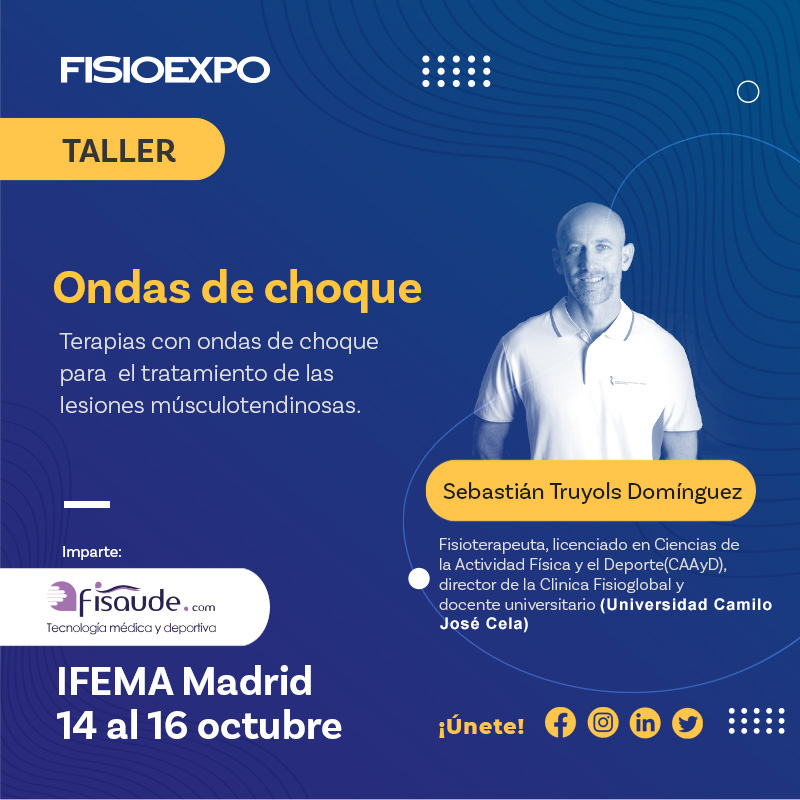 Esmeralda Banacloy será la docente del taller de Diatermia en Fisioexpo