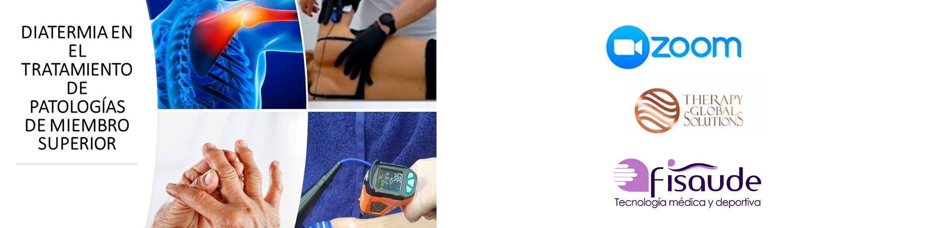 curso diatermia tratamiento de patologias miembros superiores banner