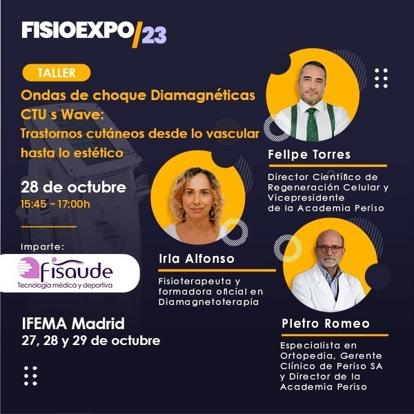 Esmeralda Banacloy será la docente del taller de Diatermia en Fisioexpo