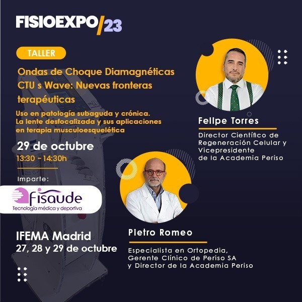 Esmeralda Banacloy será la docente del taller de Diatermia en Fisioexpo