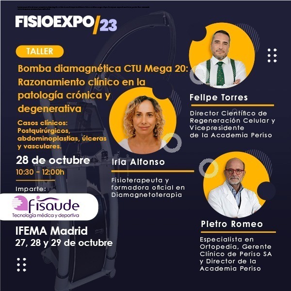 Esmeralda Banacloy será la docente del taller de Diatermia en Fisioexpo