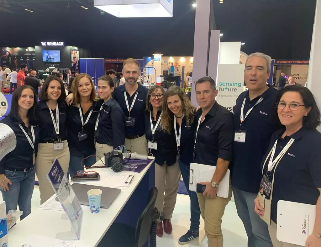 Equipo Fisaude en Fisioexpo