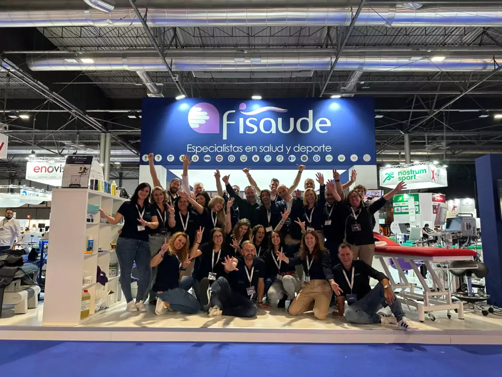 Equipo Fisaude en Fisioexpo