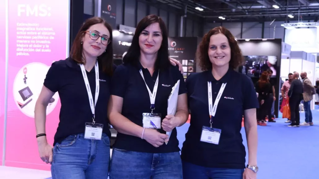 Equipo Fisaude en Fisioexpo