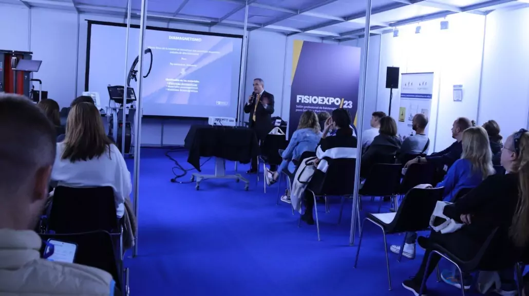 Talleres de Terapia Diamagnética en Fisioexpo
