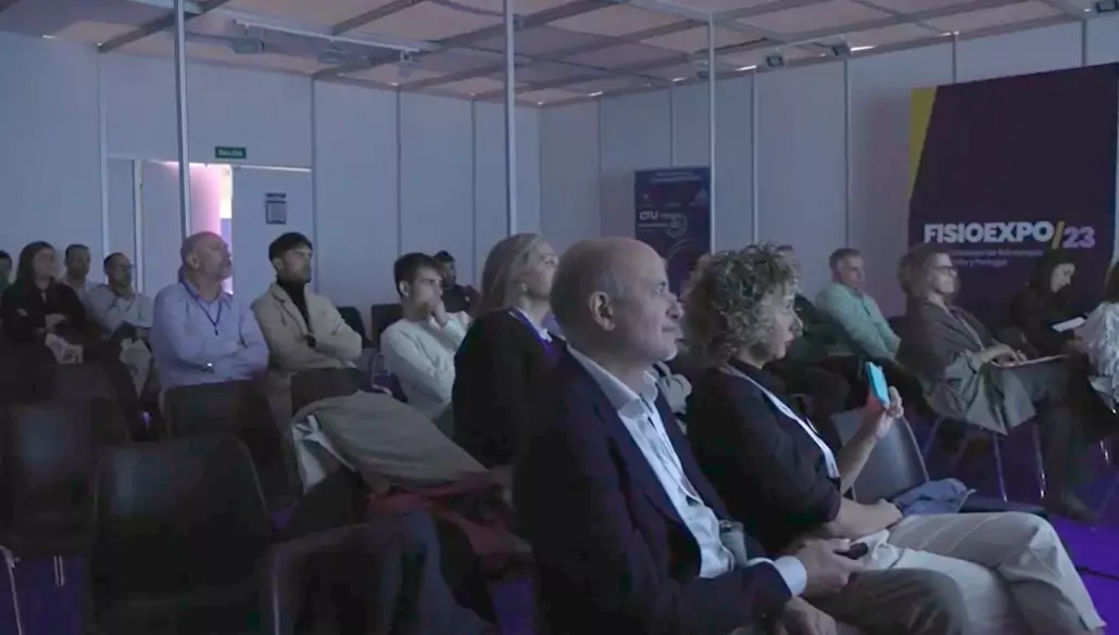 Asistentes a un taller de Fisioexpo