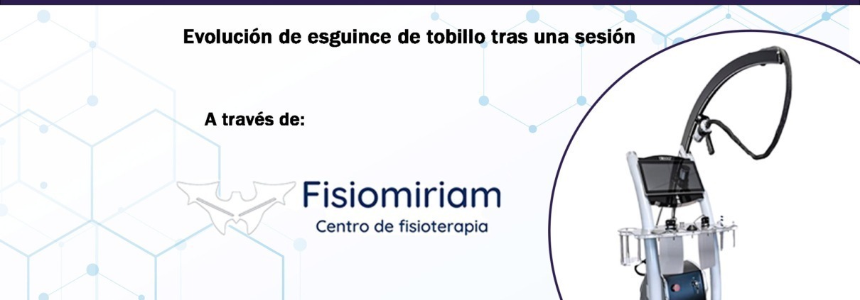 caso clinico bomba diamagnetica fisiomiriam esguince tobillo portada x