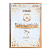 Premio Platinium Distribuidor del Año Chison